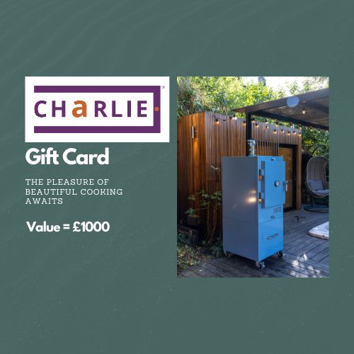 Give a Charlie Oven gift card to someone you love.  Redeemable against all our products and classes.