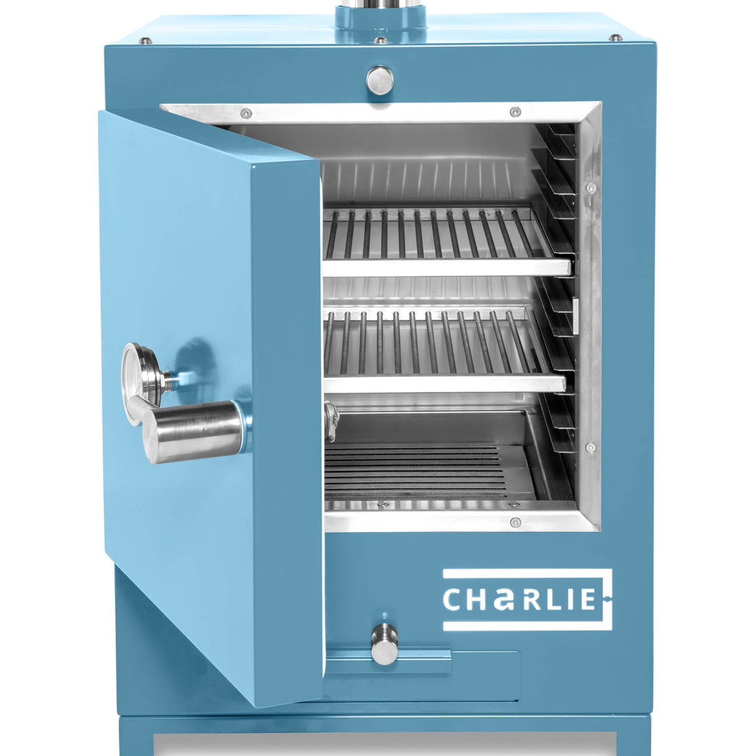 Cheeky Charlie Charcoal Tabletop Oven - Blue Marlin - Charlie Oven