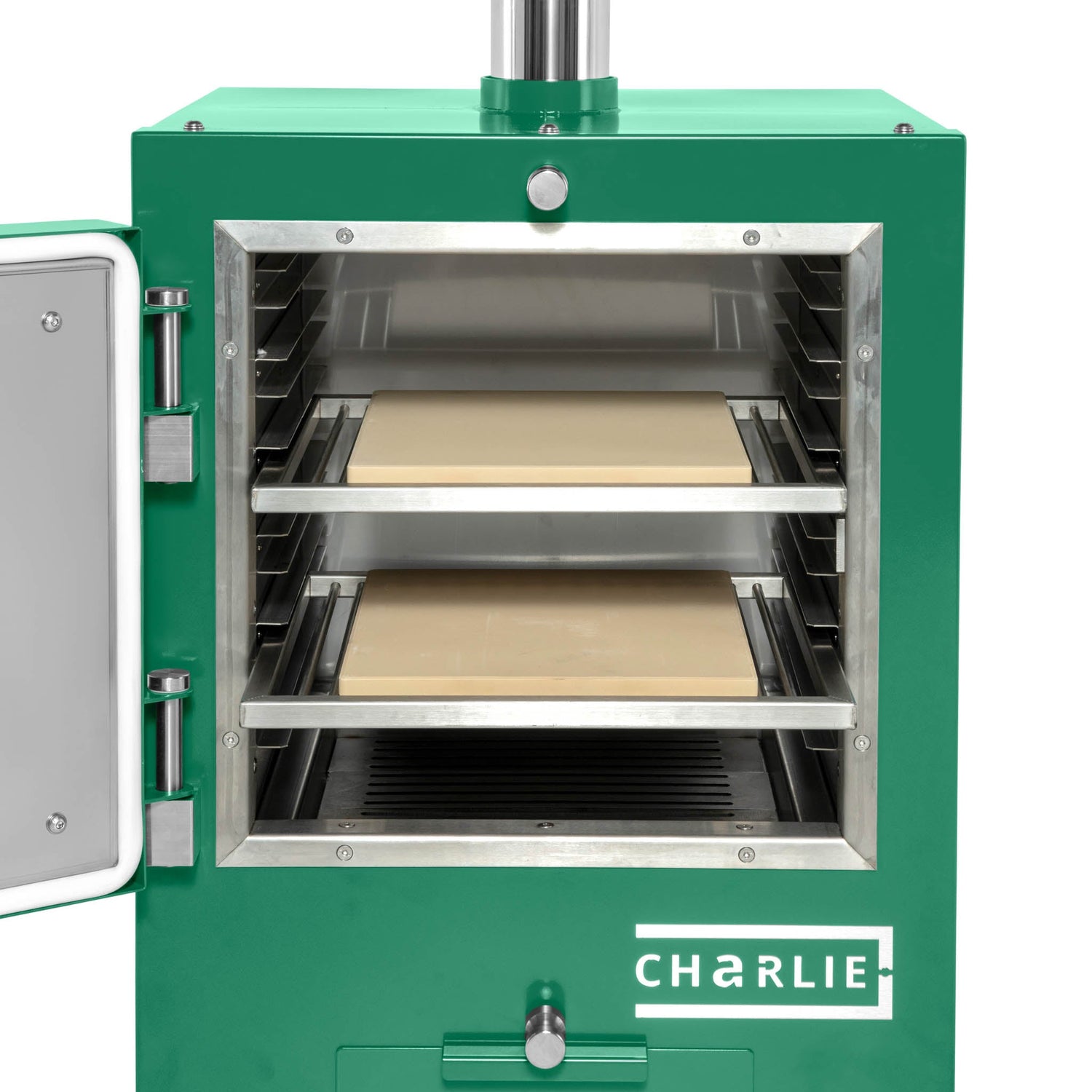 Cheeky Charlie Charcoal Tabletop Oven - Oregano - Charlie Oven