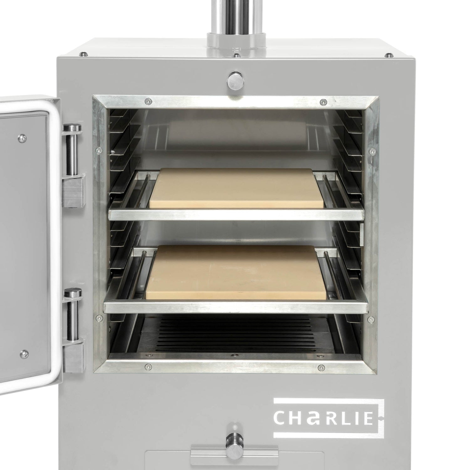 Cheeky Charlie Charcoal Tabletop Oven - Truffle - Charlie Oven
