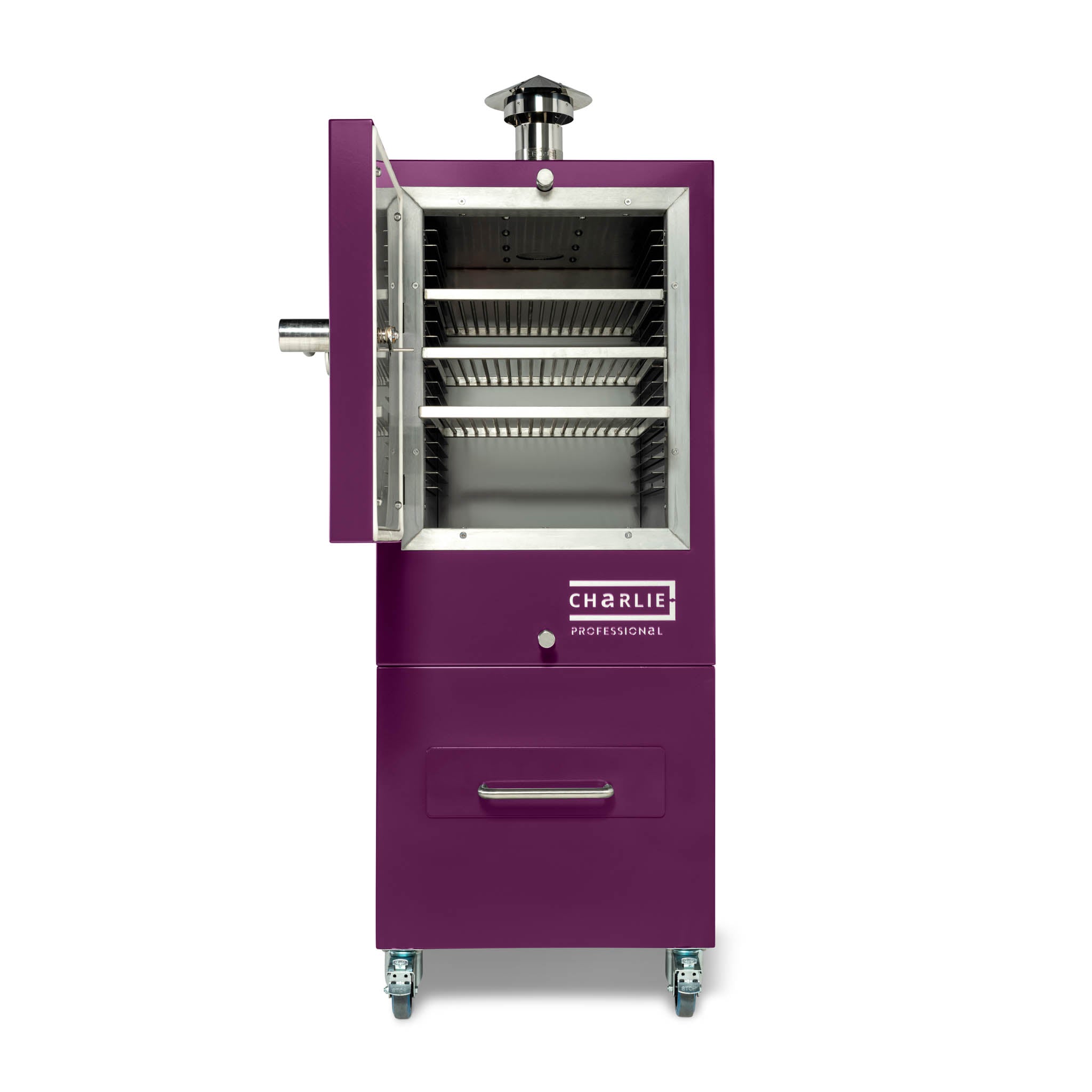 Professional Charlie Charcoal Oven - Beetroot - Charlie Oven