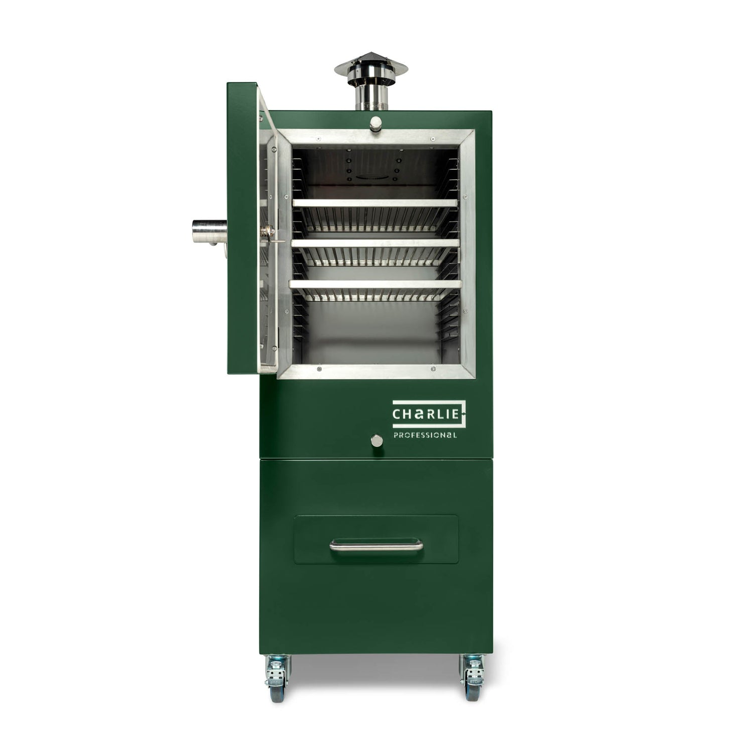 Professional Charlie Charcoal Oven - Green Chilli - Charlie Oven